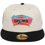 San Antonio Spurs NBA Chrome OTC New Era 59FIFTY (Chrome/Black)