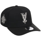 Anaheim Angels MLB Flipmode 2.0 Liquid Titanium New Era 9FORTY A-Frame (Black/Black/Gray)