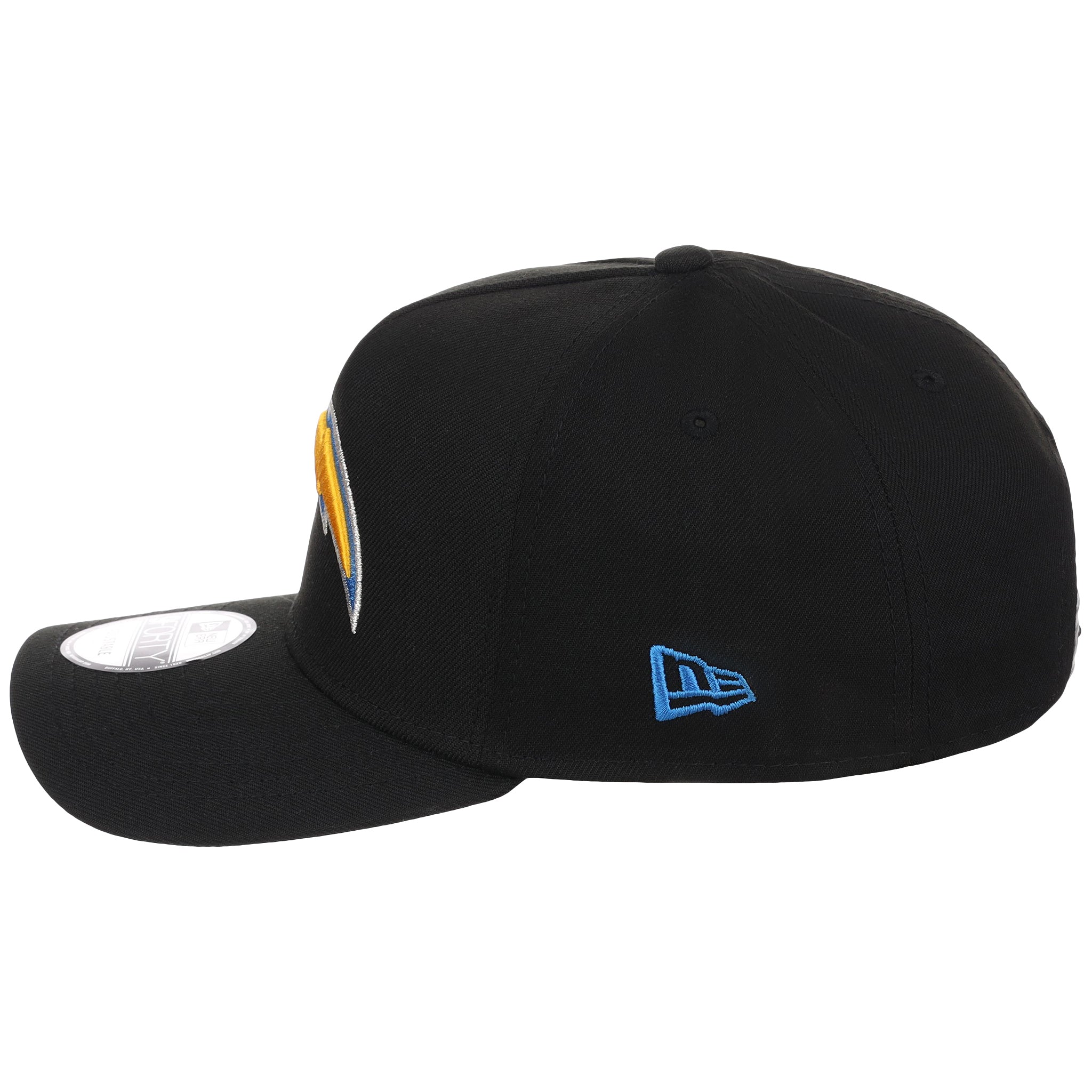 Los Angeles Chargers NFL Black Dome New Era 9FORTY A-Frame