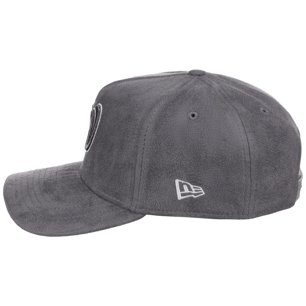 Washington Nationals MLB Gray x Suede FASHION CORE New Era 9FORTY A-Frame