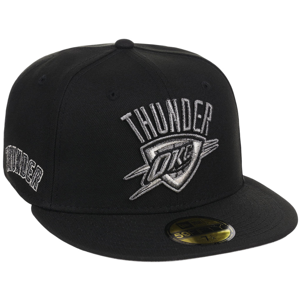 Oklahoma City Thunder NBA Liquid Titanium New Era 59FIFTY