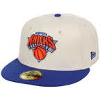 New York Knicks NBA Chrome OTC New Era 59FIFTY (Chrome/Royal)