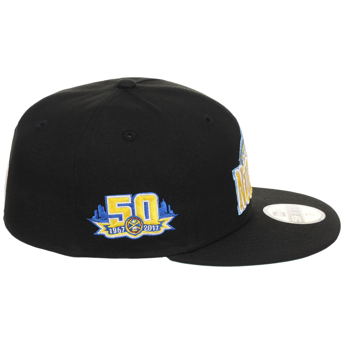 Denver Nuggets NBA Black Dome New Era 59FIFTY