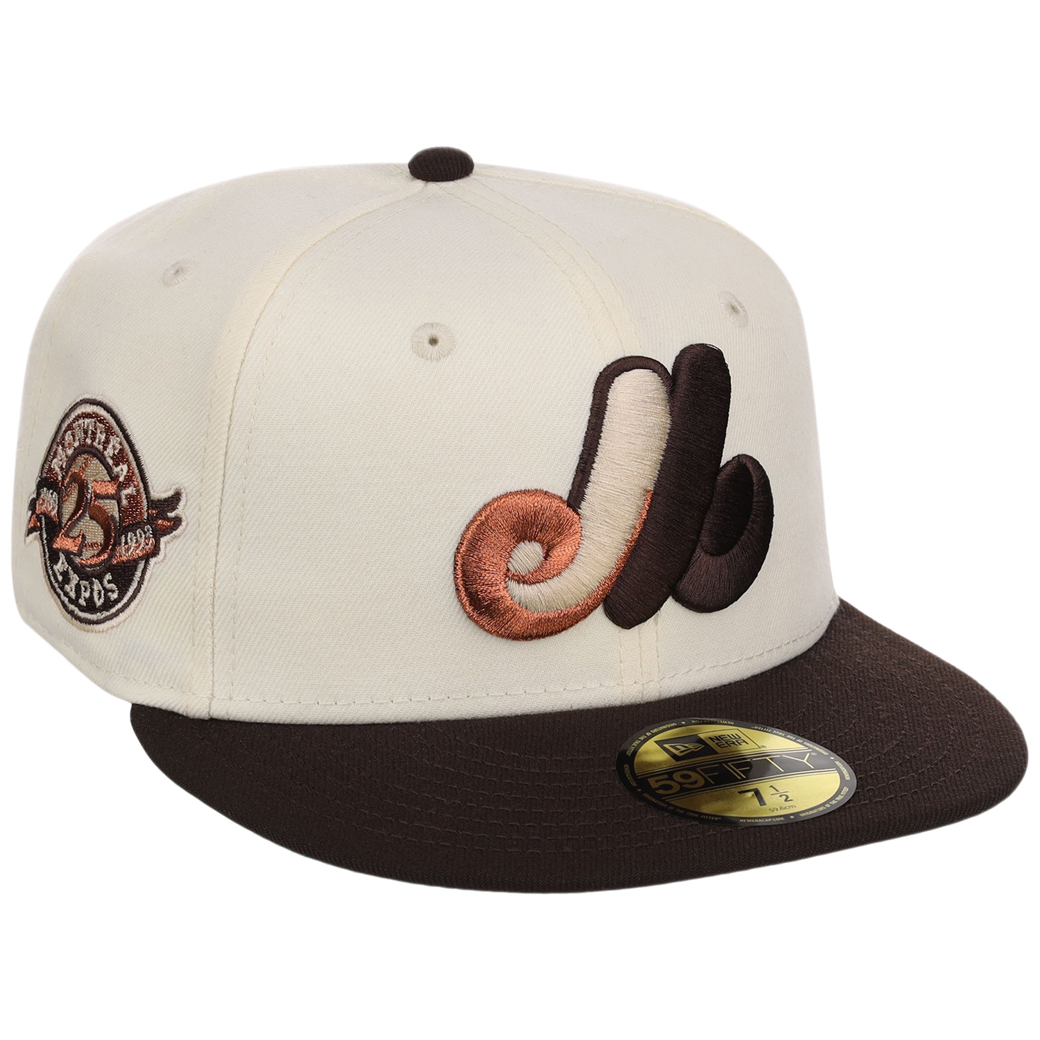 Montreal Expos MLB Walnut Reserve New Era 59FIFTY