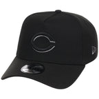 Cincinnati Reds MLB Black x Pewter FASHION CORE New Era 9FORTY A-Frame