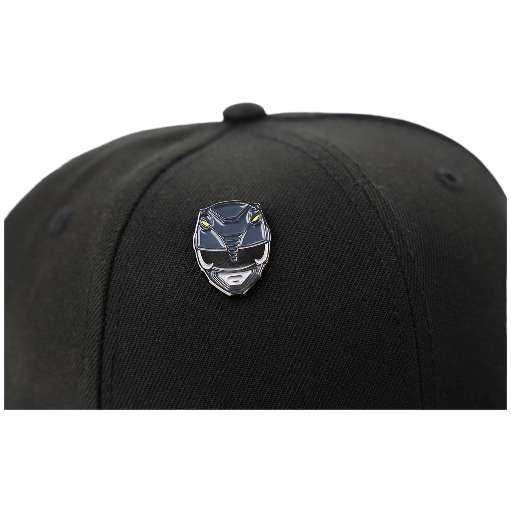 Power Rangers Black Ranger Helmet Pin