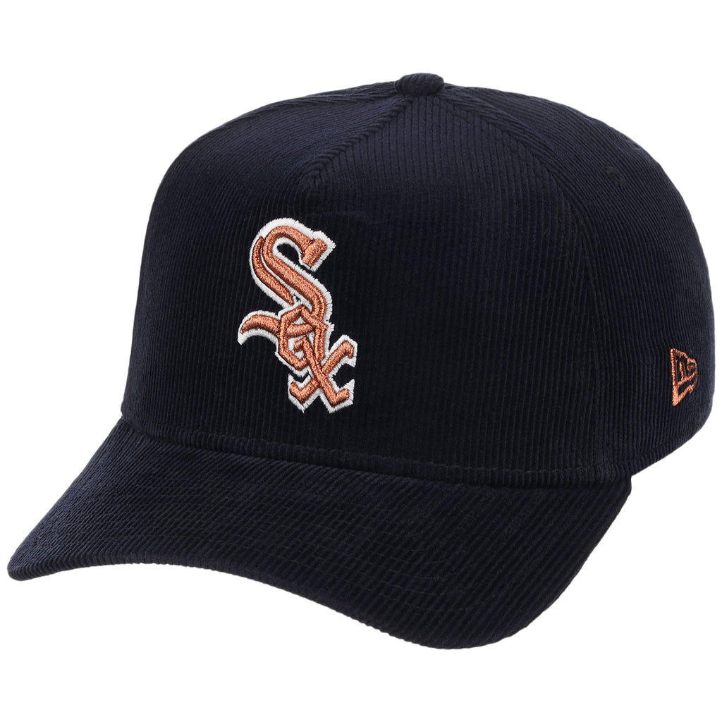 Chicago White Sox MLB Navy Cord FASHION CORE New Era 9FORTY A-Frame
