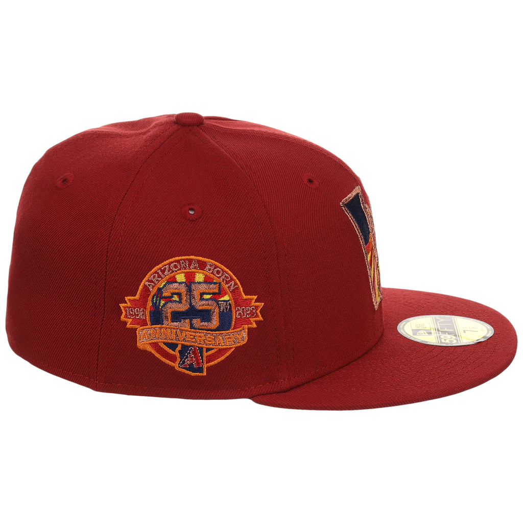 Arizona Diamondbacks Phoenix Crown the City New Era 59FIFTY (Red/Red)