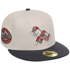 Cincinnati Reds MLB Cream x Graphite New Era 59FIFTY – 1