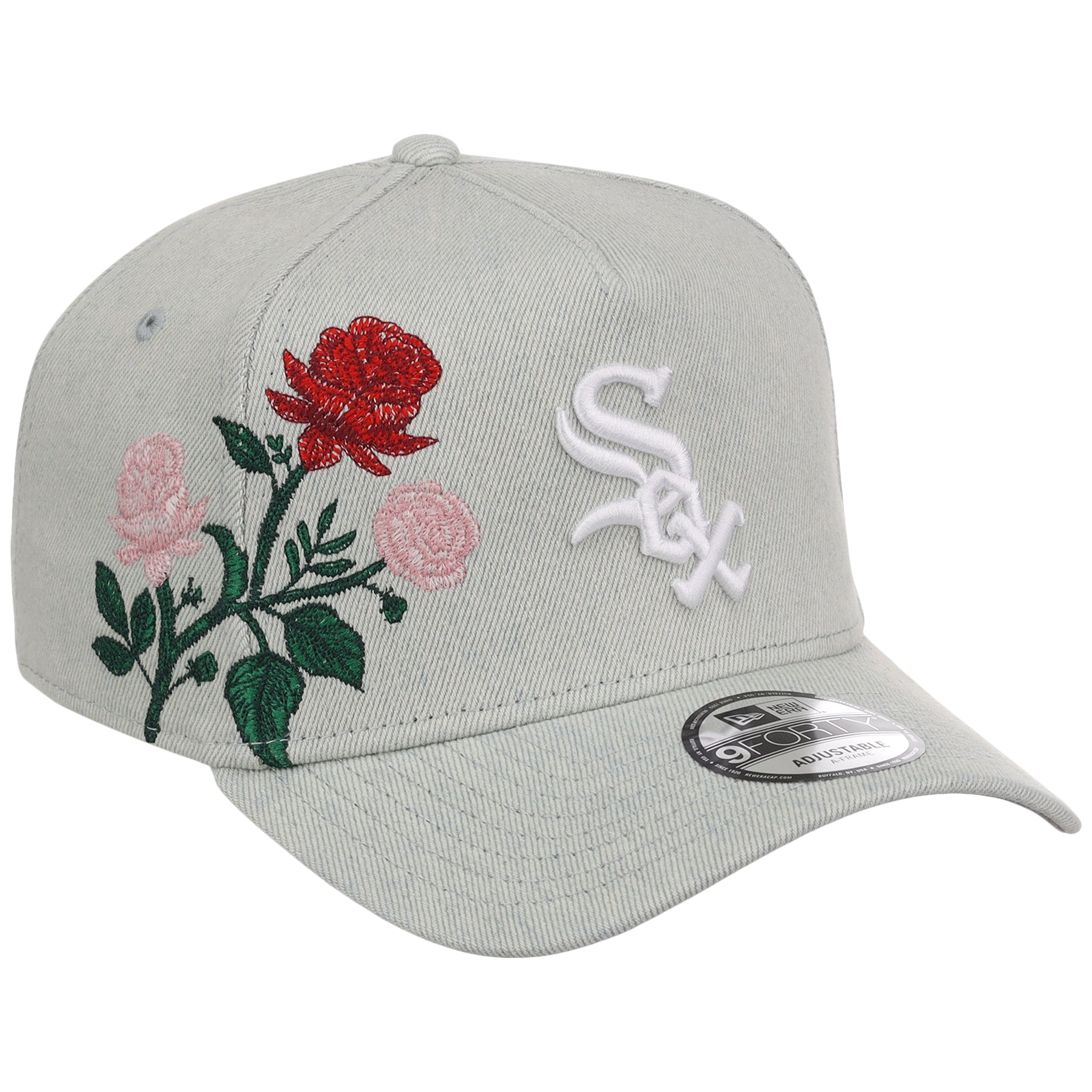Chicago White Sox MLB Denim Flower New Era 9FORTY