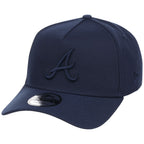Atlanta Braves MLB Navy FASHION CORE New Era 9FORTY A-Frame