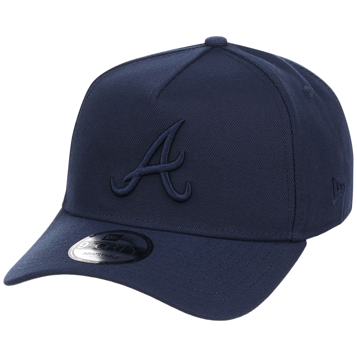 Atlanta Braves MLB Navy FASHION CORE New Era 9FORTY A-Frame