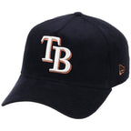 Tampa Bay Rays MLB Navy Cord FASHION CORE New Era 9FORTY A-Frame