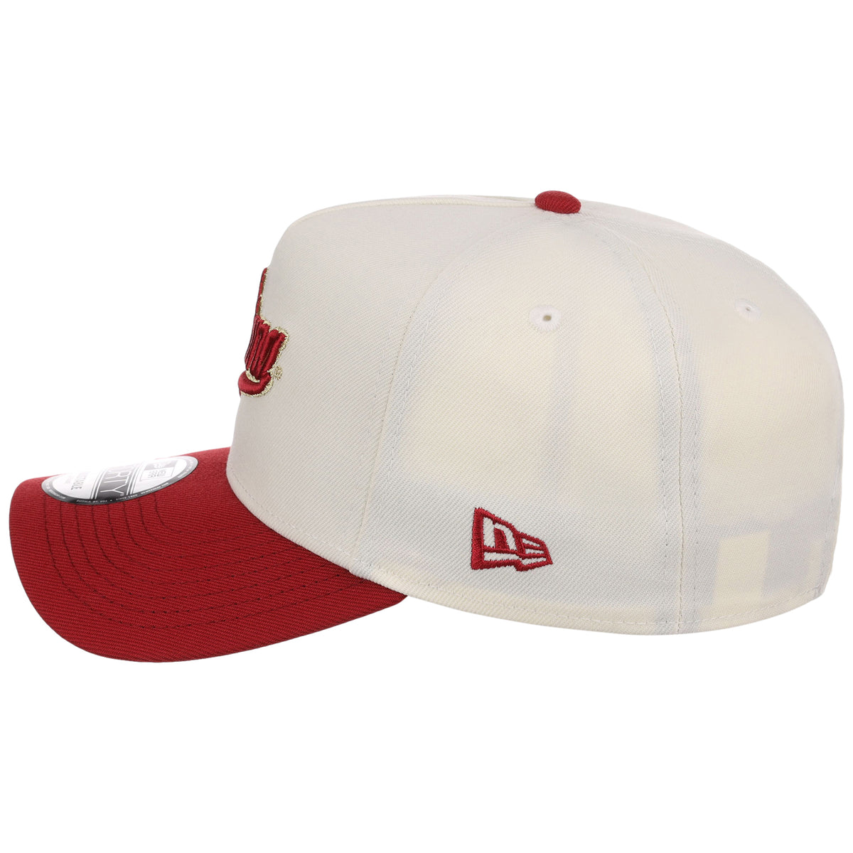 Indiana Hoosiers IU Champ Pack New Era 59FIFTY (Chrome/Red)