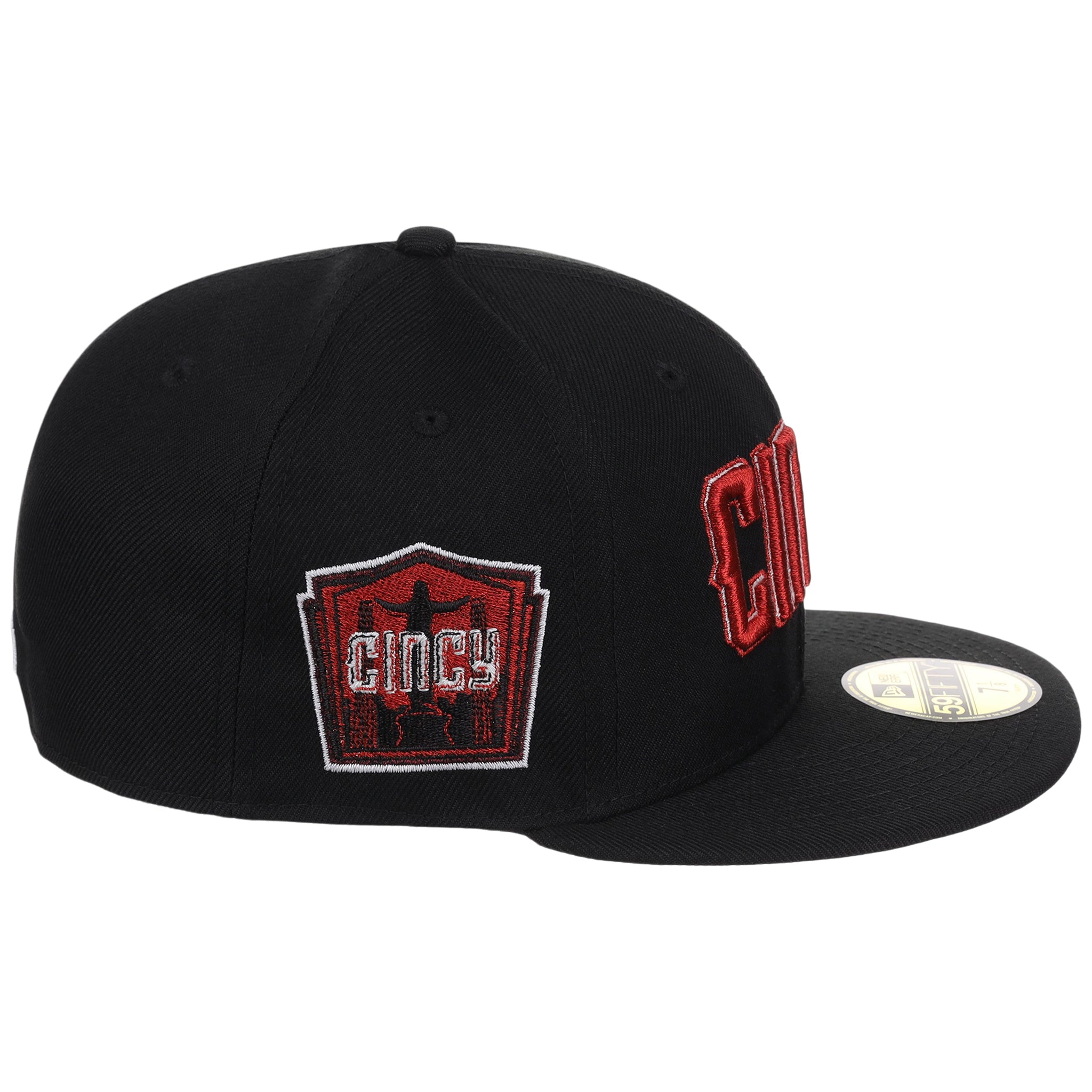 Cincinnati Reds MLB City Connect - Black Metallics New Era 59FIFTY