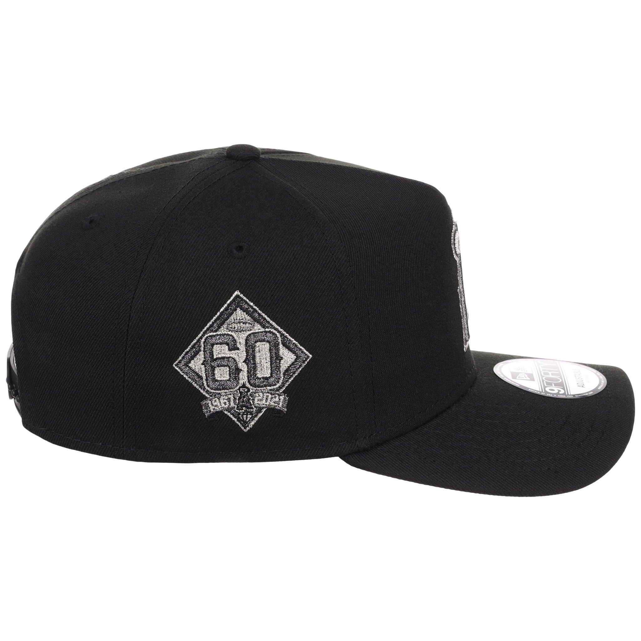 Anaheim Angels MLB Liquid Titanium New Era 9FORTY A-Frame