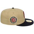 Chicago Cubs Northside Chicago Crown the City New Era 59FIFTY (Gold/Navy)