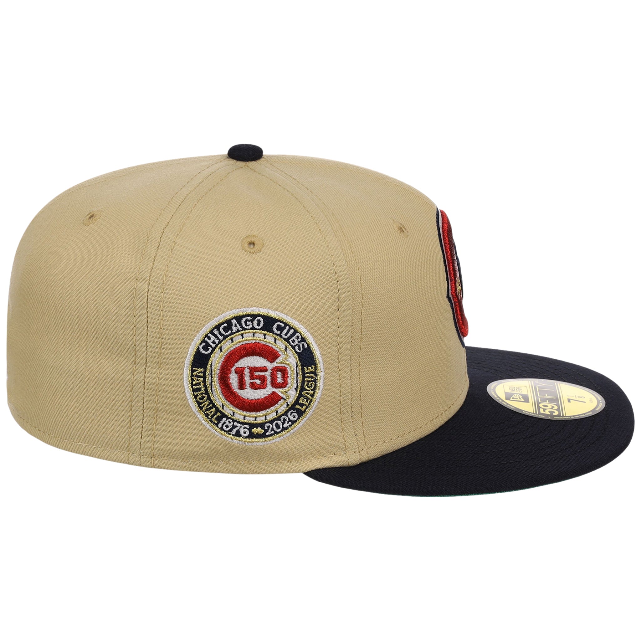 Chicago Cubs Northside Chicago Crown the City New Era 59FIFTY (Gold/Navy)
