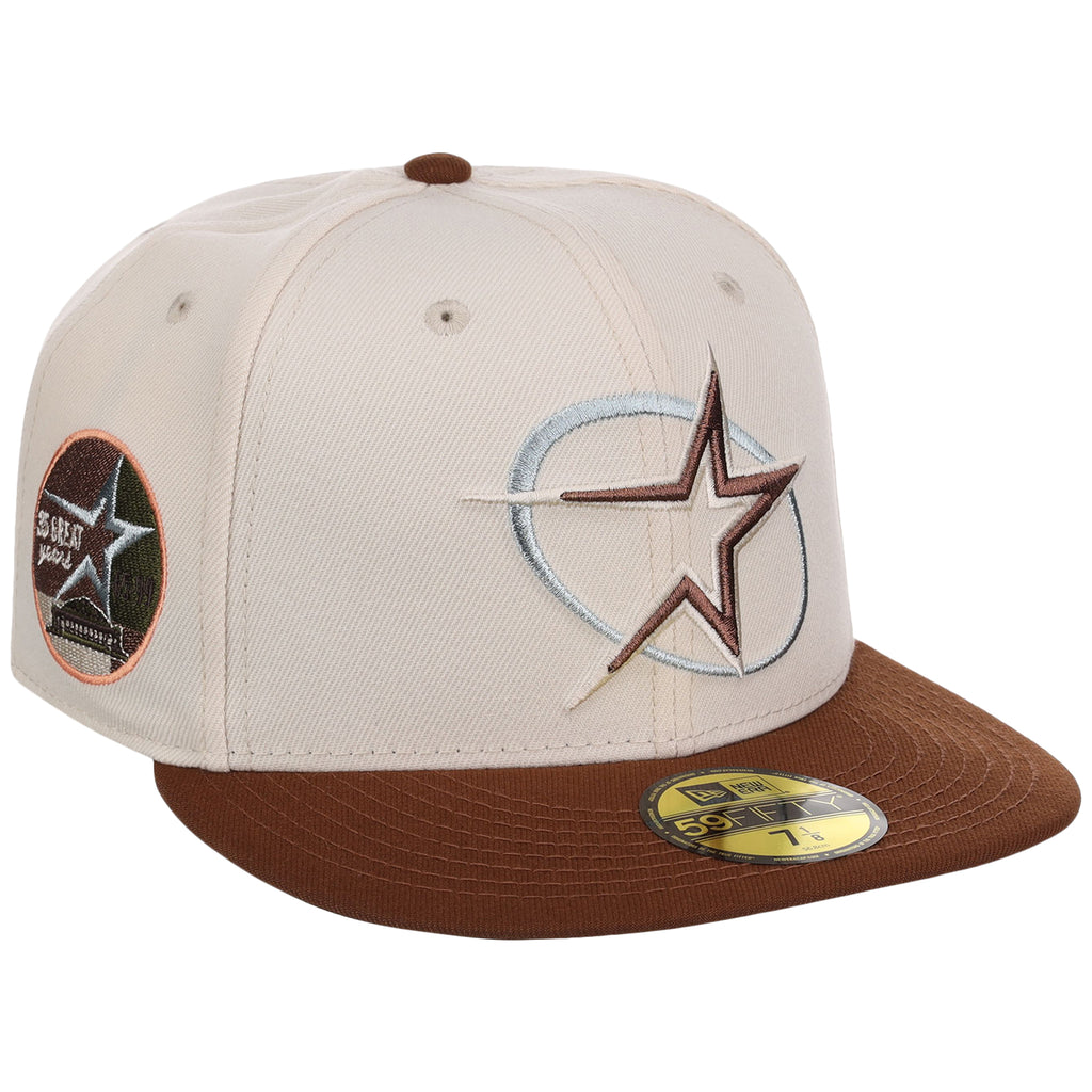 Houston Astros MLB Auburn Cream New Era 59FIFTY