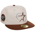 Houston Astros MLB Auburn Cream New Era 59FIFTY