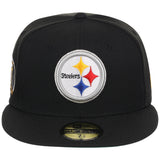 Pittsburgh Steelers NFL Black Dome New Era 59FIFTY