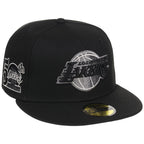 Los Angeles Lakers NBA Liquid Titanium New Era 59FIFTY