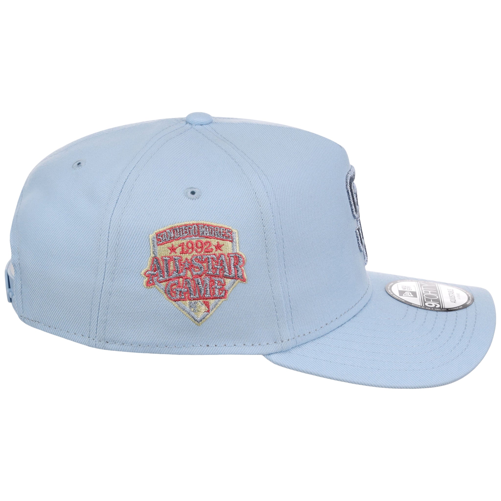 San Diego Padres MLB Glacial Blue New Era 9FORTY A-Frame