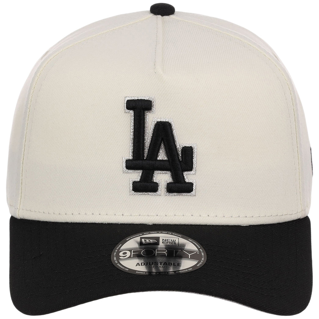 Los Angeles Dodgers MLB Chrome x Black FASHION CORE New Era 9FORTY A-Frame