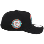Miami Dolphins NFL Black Dome New Era 9FORTY A-Frame