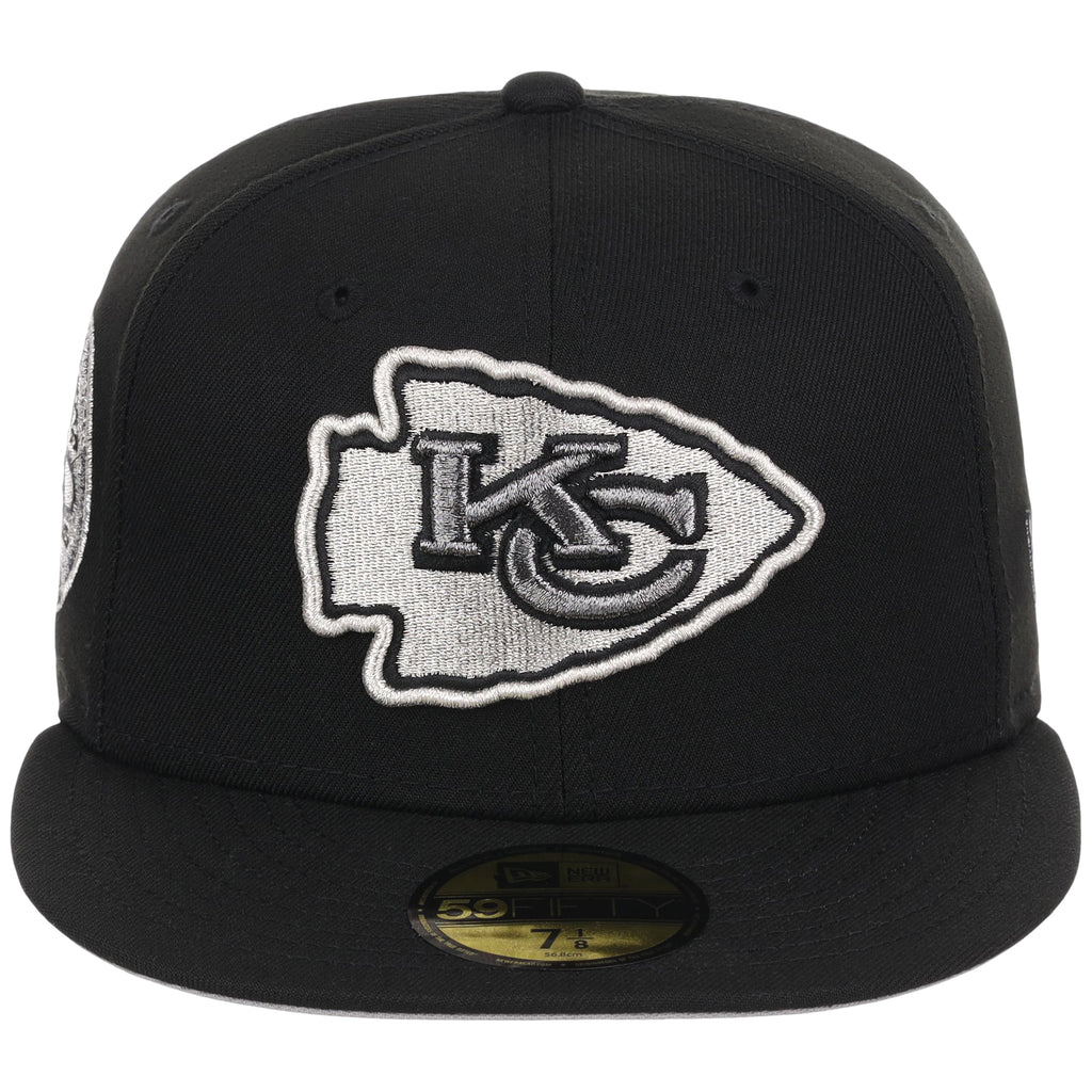 Kansas City Chiefs NFL Liquid Titanium New Era 59FIFTY