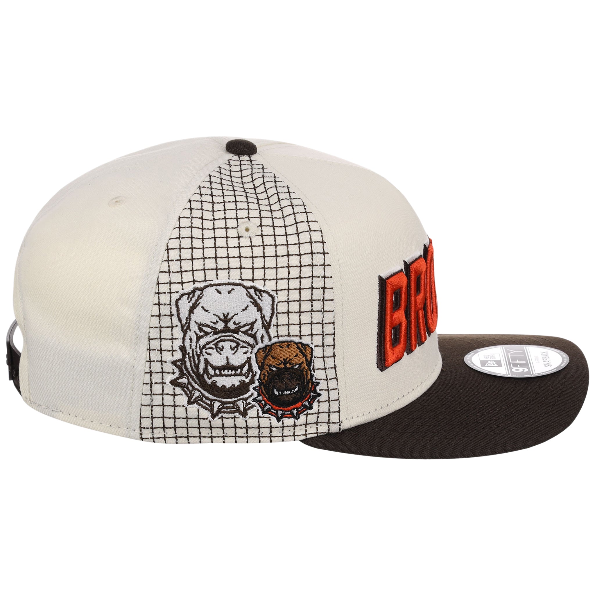 Cleveland Browns NFL Gridlock New Era 9FIFTY A-Frame