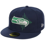 Seattle Seahawks Seattle Variety Pack New Era 59FIFTY (Navy/Navy)