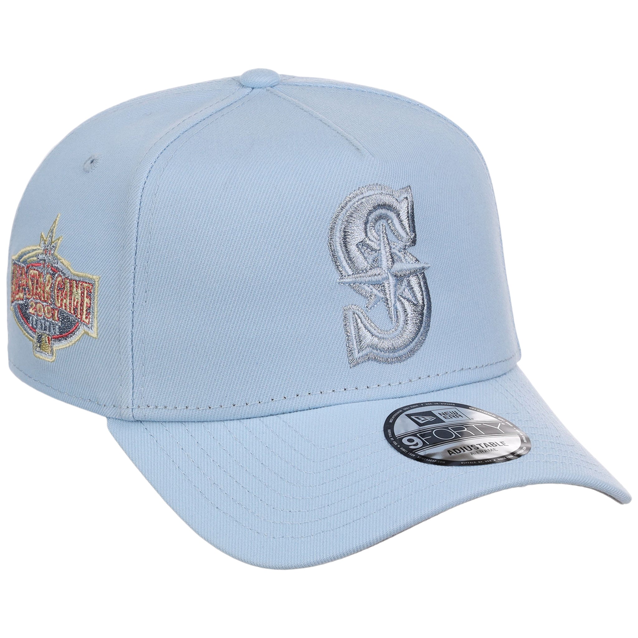 Seattle Mariners MLB Glacial Blue New Era 9FORTY A-Frame