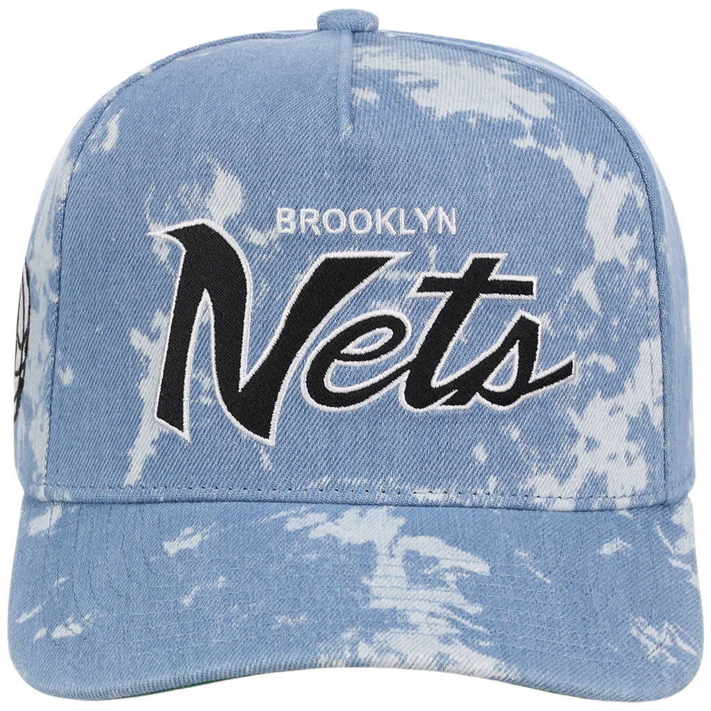 Brooklyn Nets NBA Acid Wash Mitchell & Ness Pro Pinch