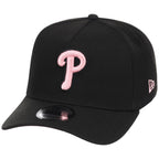 Philadelphia Phillies MLB Black x Pink FASHION CORE New Era 9FORTY A-Frame