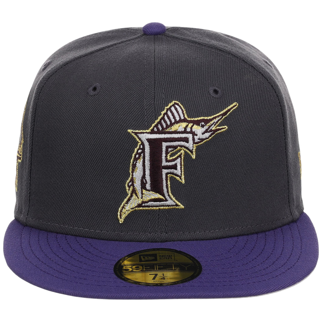 Florida Marlins MLB Midnight Orchid New Era 59FIFTY