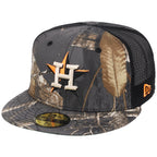 Houston Astros MLB Black Realtree Trucker New Era 59FIFTY