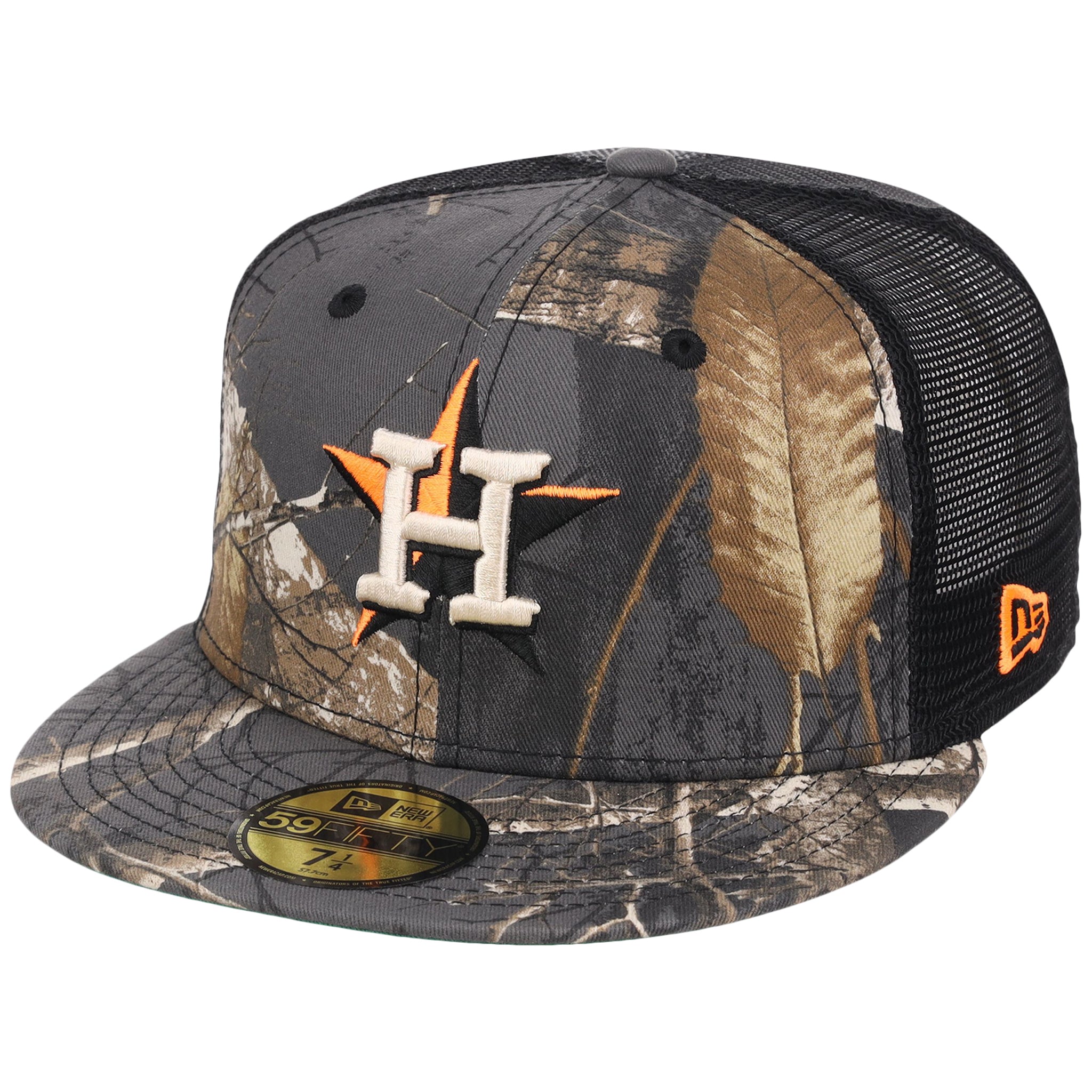 Houston Astros MLB Black Realtree Trucker New Era 59FIFTY
