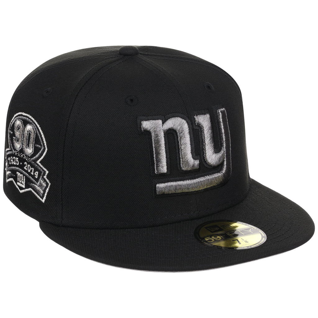 New York Giants NFL Liquid Titanium New Era 59FIFTY