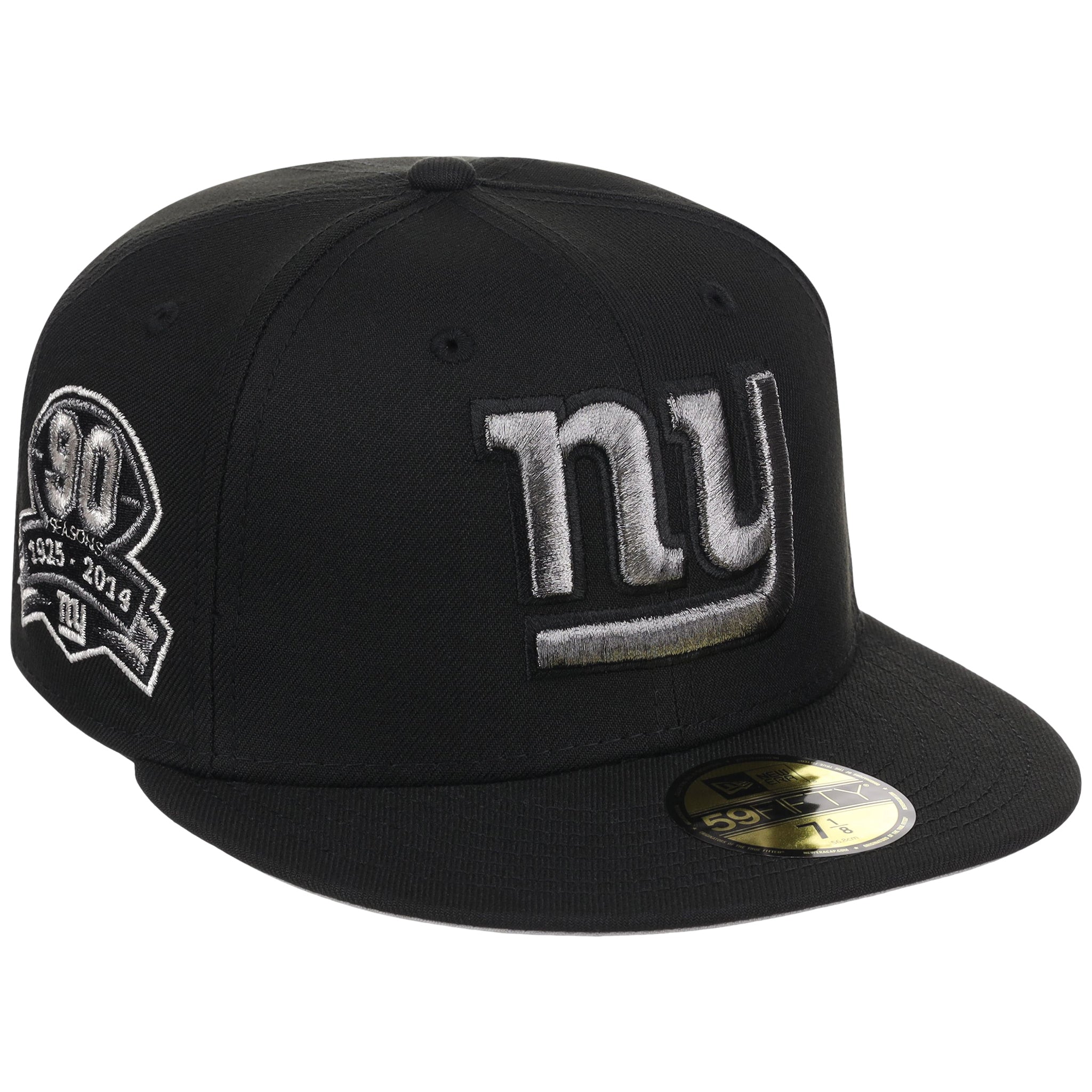 New York Giants NFL Liquid Titanium New Era 59FIFTY