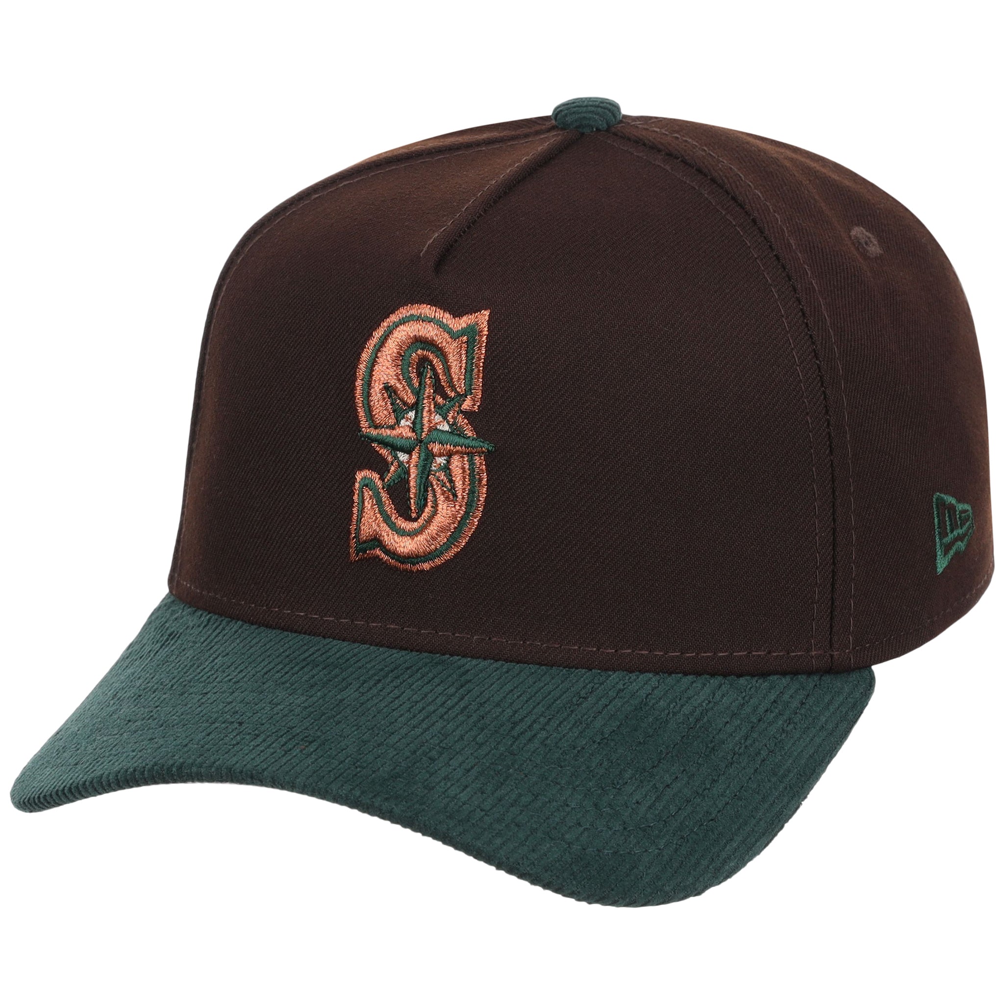 Seattle Mariners MLB Forest Ember New Era 9FORTY A-Frame
