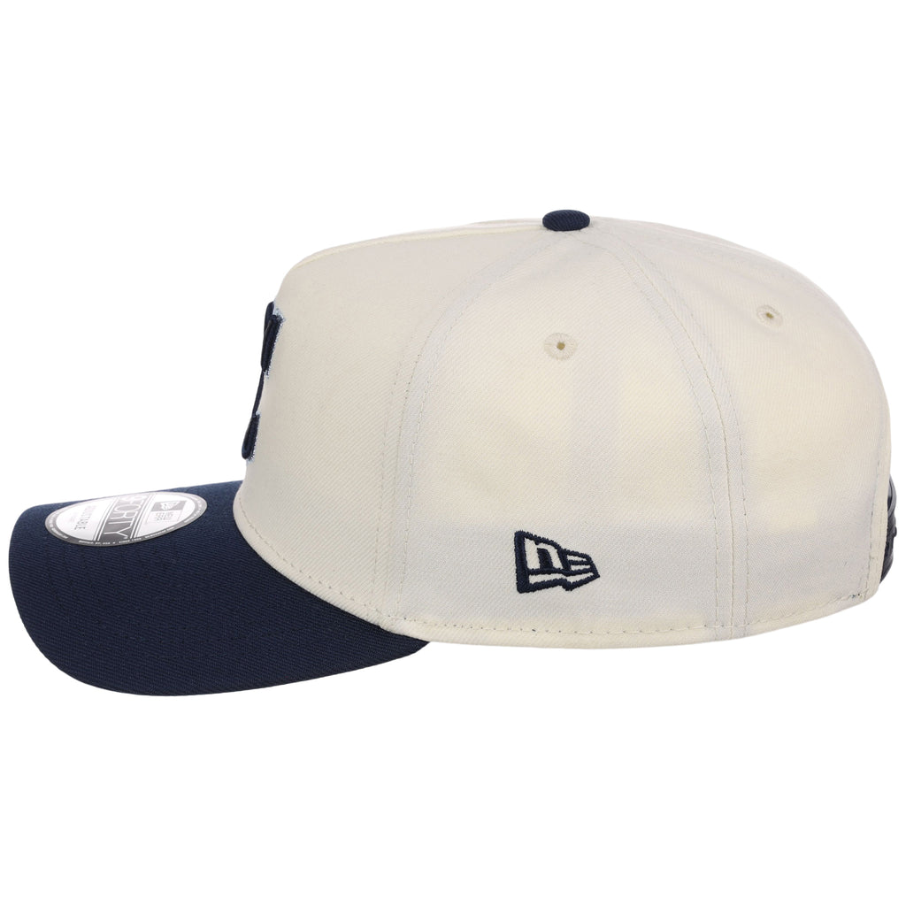 Cleveland Guardians MLB Chrome x Navy FASHION CORE New Era 9FORTY A-Frame