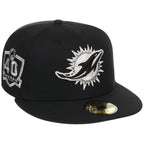 Miami Dolphins NFL Liquid Titanium New Era 59FIFTY