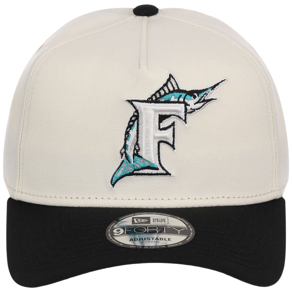 Miami Marlins MLB Chrome OTC Pop FASHION CORE New Era 9FORTY A-Frame