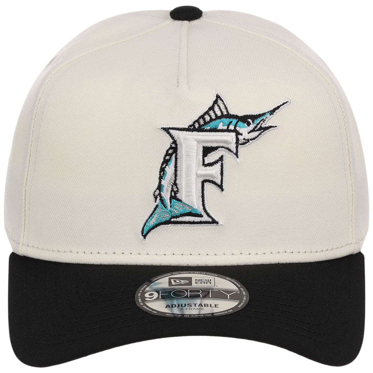 Miami Marlins MLB Chrome OTC Pop FASHION CORE New Era 9FORTY A-Frame