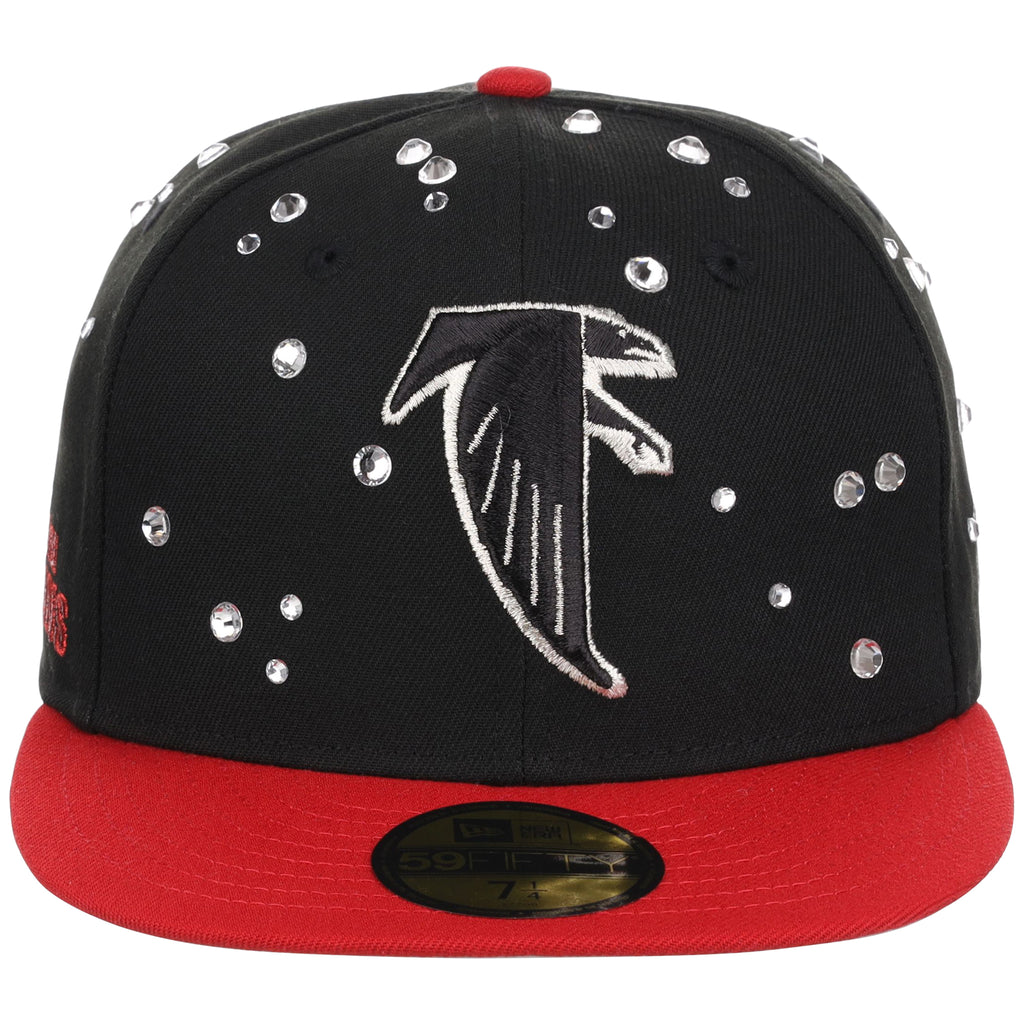 Atlanta Falcons Quavo Georgia Pack Collection - New Era 59FIFTY "Iced Out" (Black/Red)