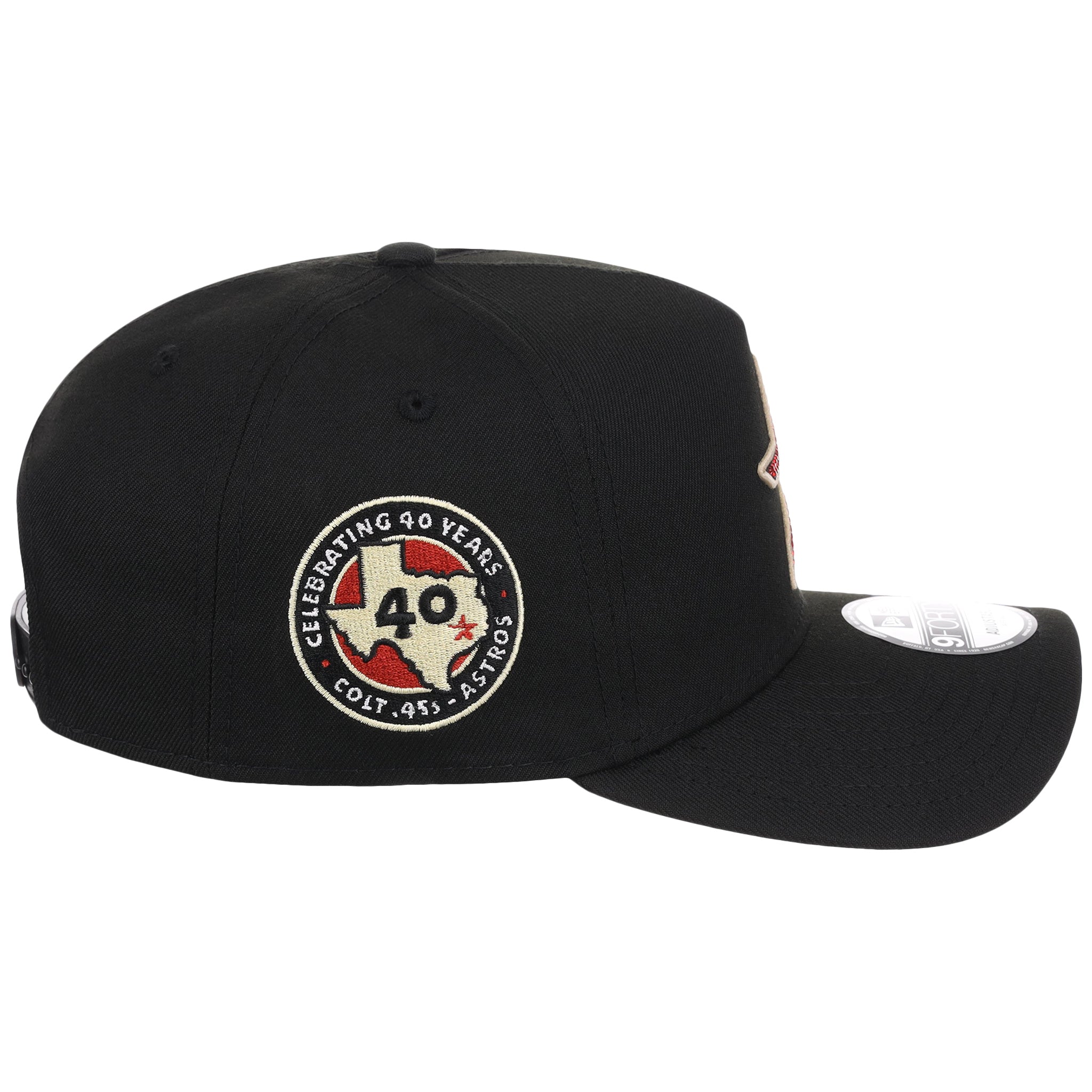Houston Astros MLB Diamond Bling New Era 9FORTY A-Frame