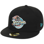 Detroit Pistons NBA Black Dome New Era 59FIFTY