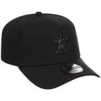 Houston Astros MLB Black x Pewter FASHION CORE New Era 9FORTY A-Frame