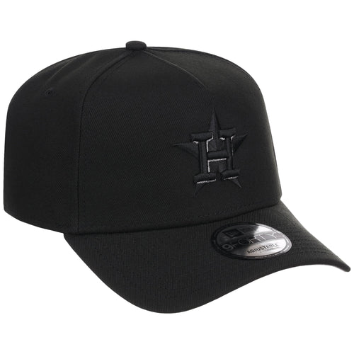 Houston Astros MLB Black x Pewter FASHION CORE New Era 9FORTY A-Frame